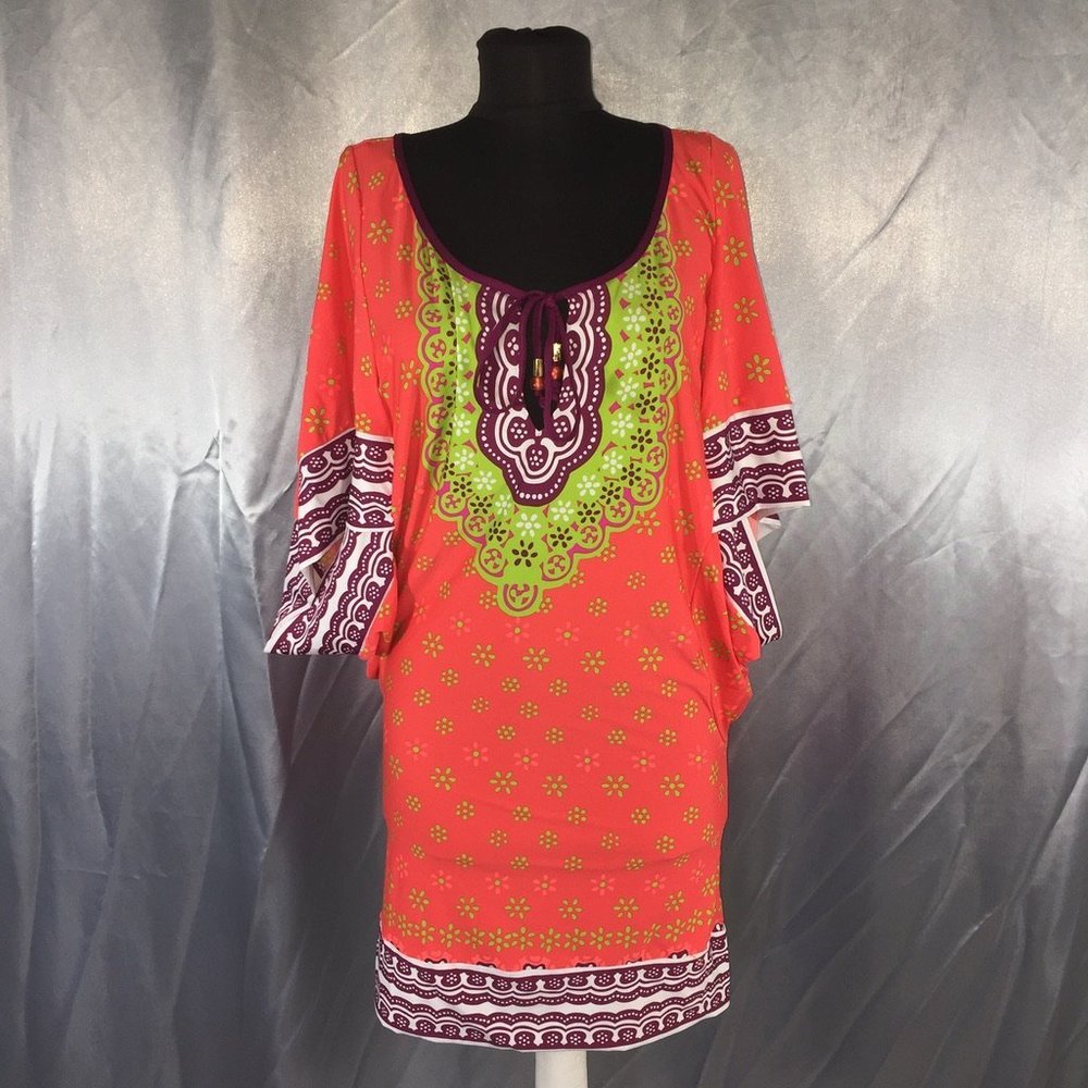 Trina Turk Tunic stretch swimsuit cover